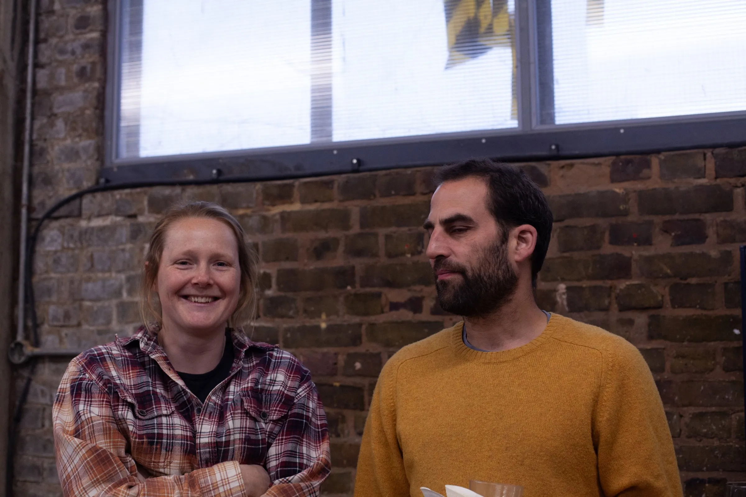 Austin and Rachel at a members’ evening