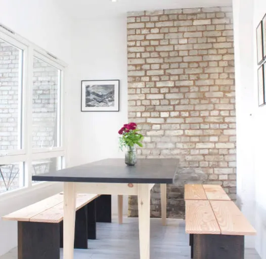 The kitchen in the Stables studios at Hone Limehouse