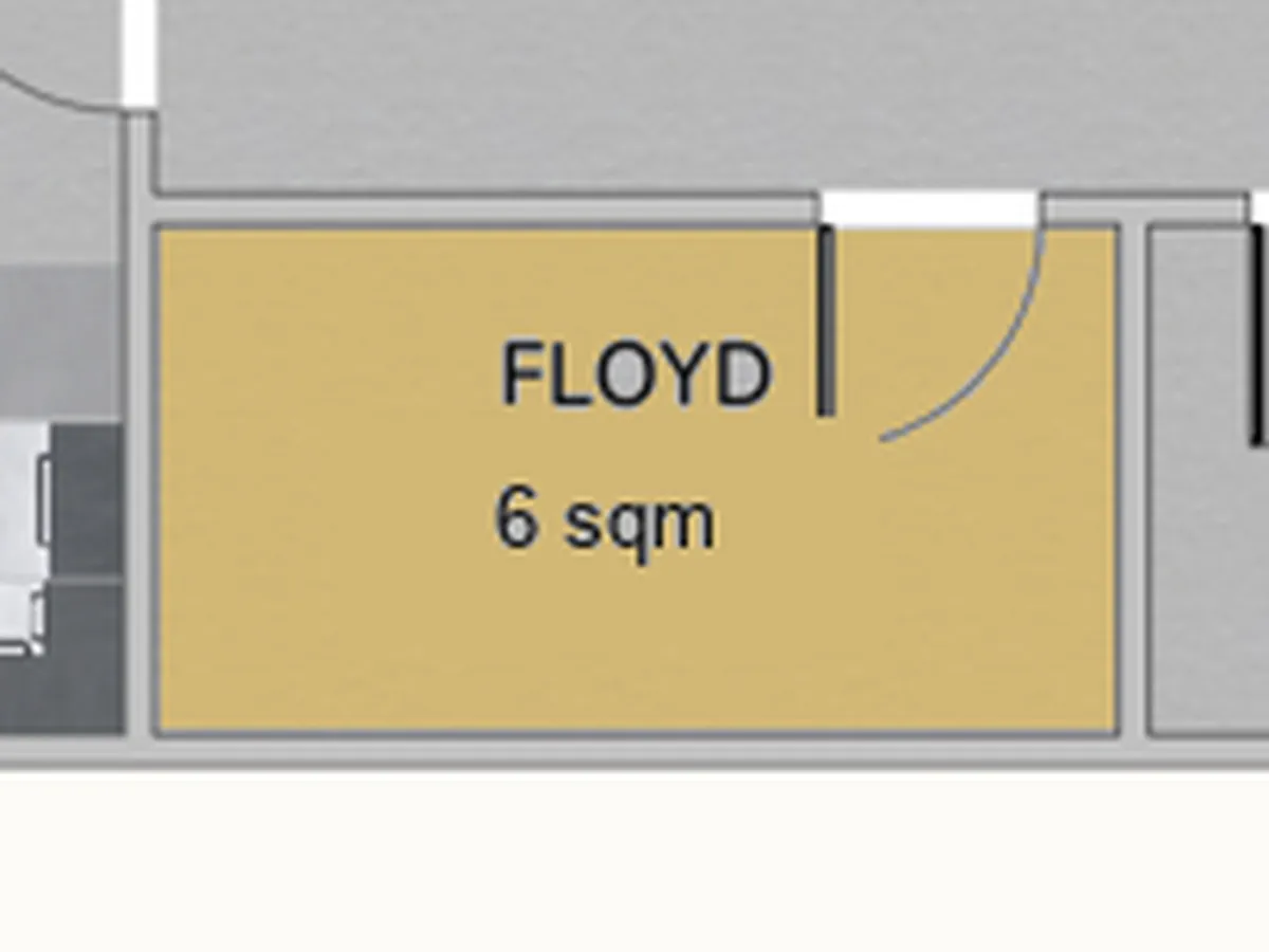 Floor plan of Floyd